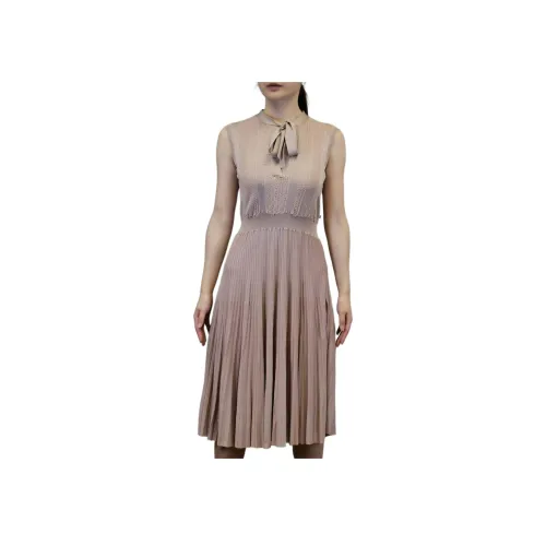 LOUIS VUITTON Без рукавов Платье Женское Розовое