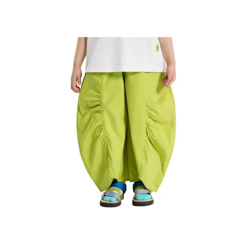 Woobaby Брюки SS25 PEA Бобовый Зеленый Дети Возраст 3-7 лет