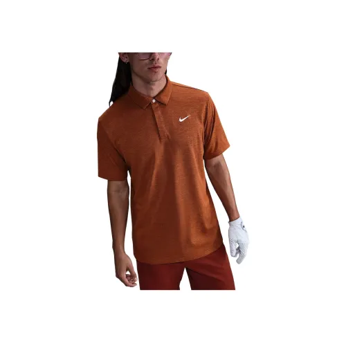 Nike Dri Fit Desert Orange 802 Мужская одежда для гольфа