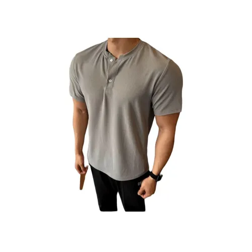 DANJUE Светло-серый Унисекс Футболка