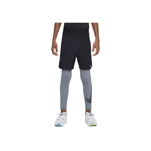 Подростки Nike Вязаные Тренировочные Штаны ProDri Форма Дымчатый Серый