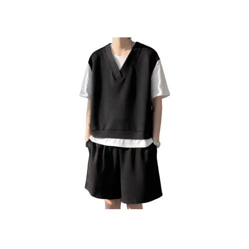 MARK WAFFLE Повседневная спортивная одежда Унисекс Черный