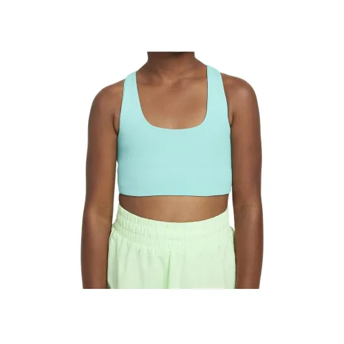 Nike Clothing Морозно-зеленый Kids Бандо / Бюстгальтеры / Спортивные бюстгальтеры