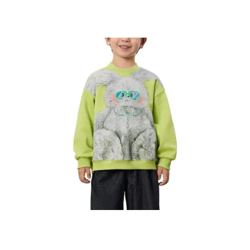 Woobaby BEBI Кролик Желтый Детские Толстовки для школы