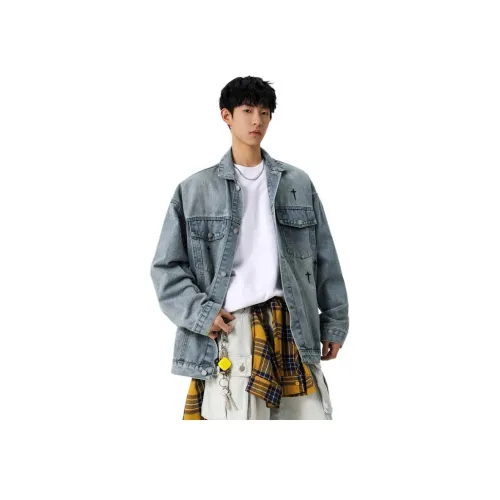 MEIPIN TANG Denim Jacket Unisex