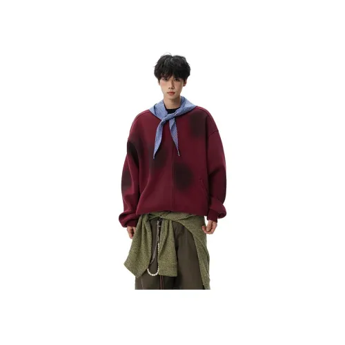 ZUOFEILI Красный Унисекс Свитшоты