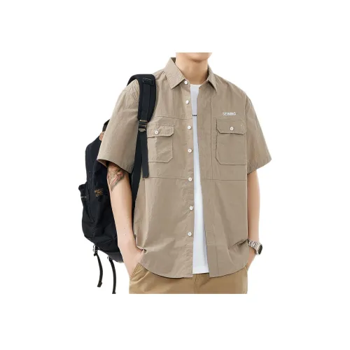 PRPK Летняя рубашка свободный крой унисекс