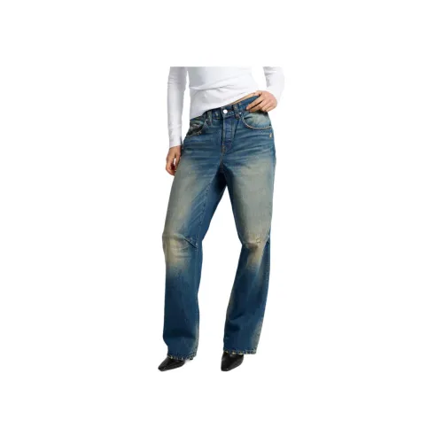 COTTON CITIZEN Синий Женские Джинсы