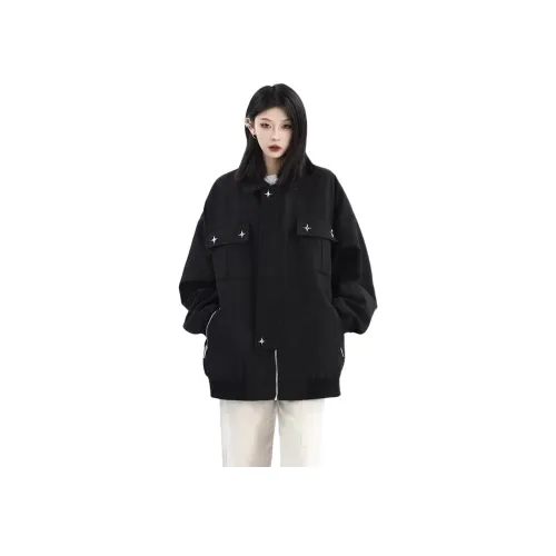 PISYPOX Черная унисекс куртка