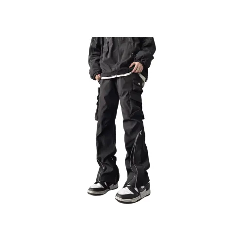 FA2LO Черные Унисекс Повседневные Штаны