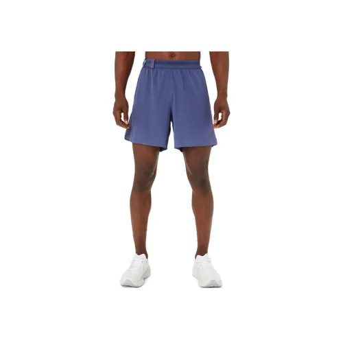 Asics METARUN 5IN Короткие Повседневные Шорты Мужские Морской Синий