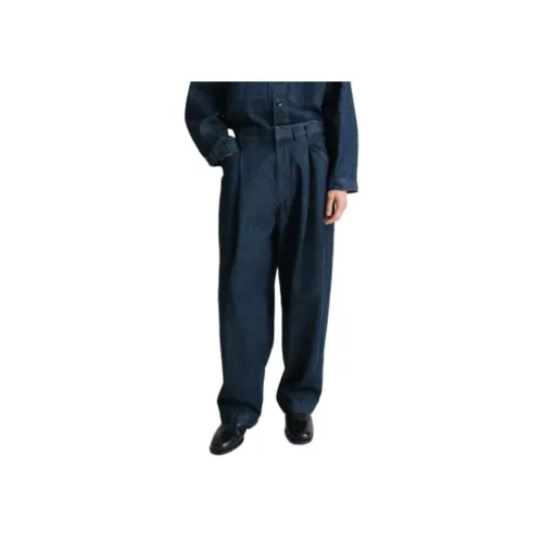 Lemaire Indigo Men's Jeans Лемар Индиго Мужские Джинсы