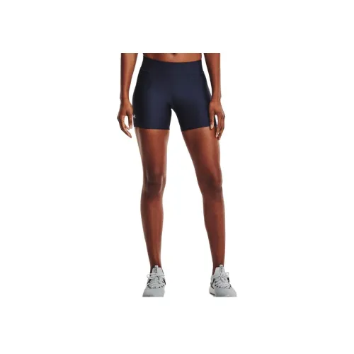 Under Armour HeatGear Морской синий Женские шорты для йоги