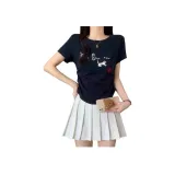 Топ сапфирово-синего цвета