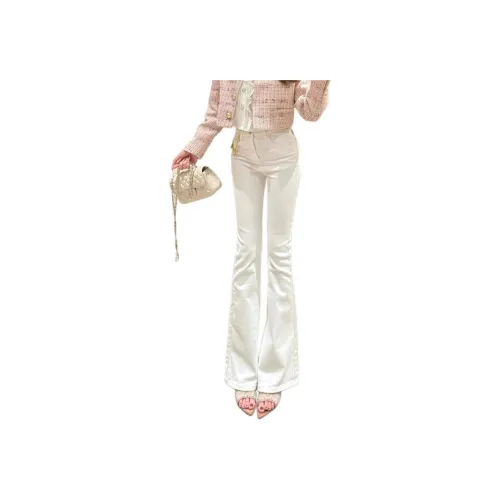 BAIDAIFEI Белый Женские Джинсы