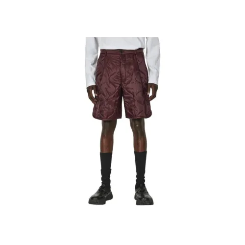 DRIES VAN NOTEN Red Men's Casual Shorts  
DRIES VAN NOTEN Красный Мужские Повседневные Шорты