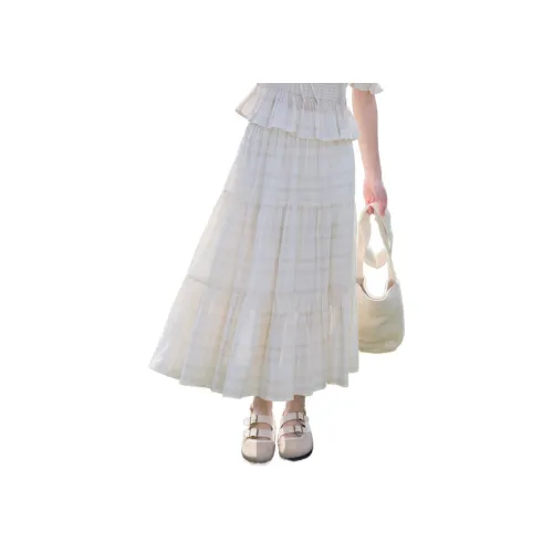 ZIHAN Повседневный Длинный Юбка Женские