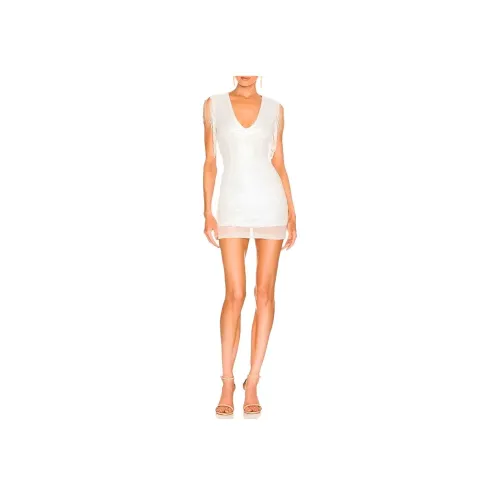 SUPERDOWN Carly Кисточка Мини Платье Без рукавов Платье Женское