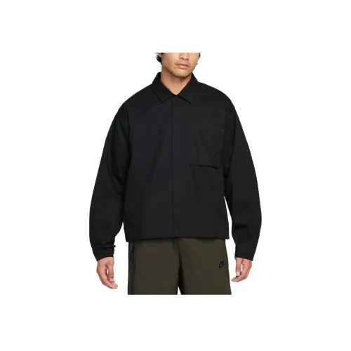 nike Куртки и Пальто Мужской Черный