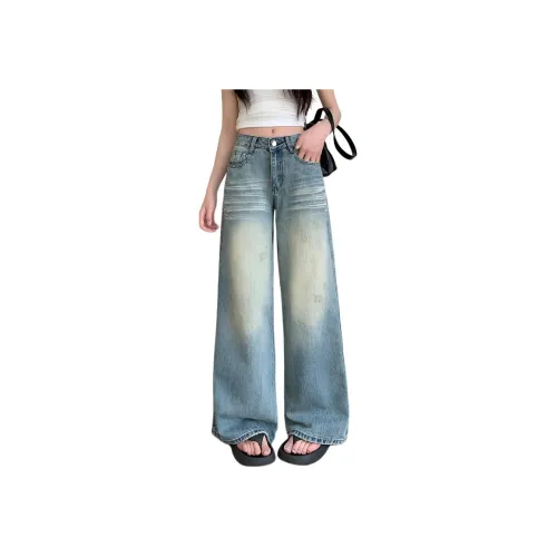 HTHK Синие Женские Джинсы