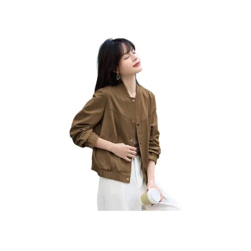 Mo Han Yi Mei Бейсбольная куртка Женская