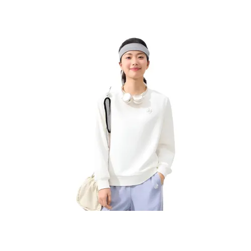 361° Перьевой белый Женский Свитшот