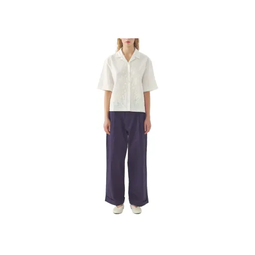 ANTIK BATIK Фиолетовый Женские Повседневные Брюки