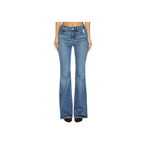 GOOD AMERICAN Джинсы Женские Синие