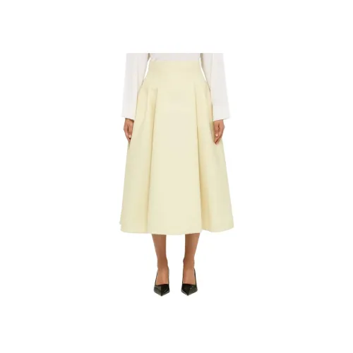 Bottega Veneta Loose KNIT Длинная Юбка Женская Светло-желтая