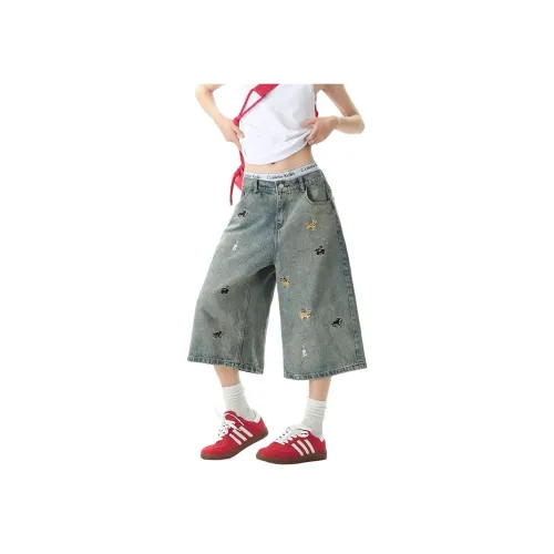 TUCANO Синие Унисекс Джинсовые Шорты