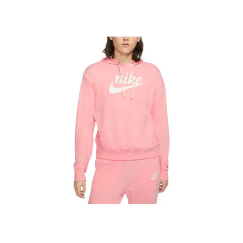 Nike Sportswear Спортивный зал Винтаж Толстовка Женская Розовая