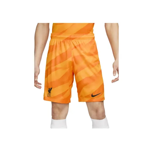 nike LIVERPOOL FC 2023 24 Stadium Goalkeeper Футбол Низ Мужской Taxi Ярко-оранжевый Черный