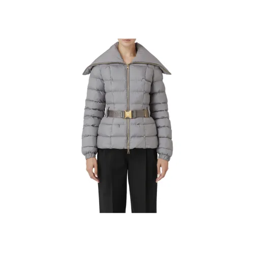 Elisabetta Franchi Серые Женские Пуховики