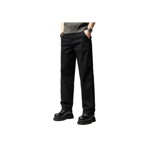 GUISE Черные Унисекс Джинсы