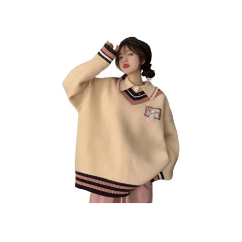 MINETTE Экрю Женские Свитшоты