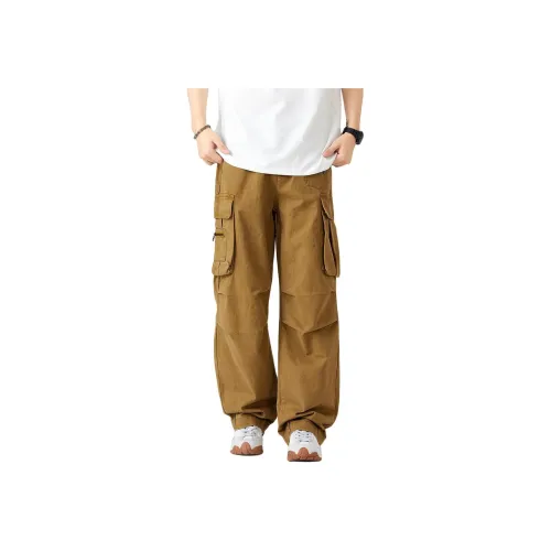 Fingercroxx Коричневый Унисекс Карго Брюки