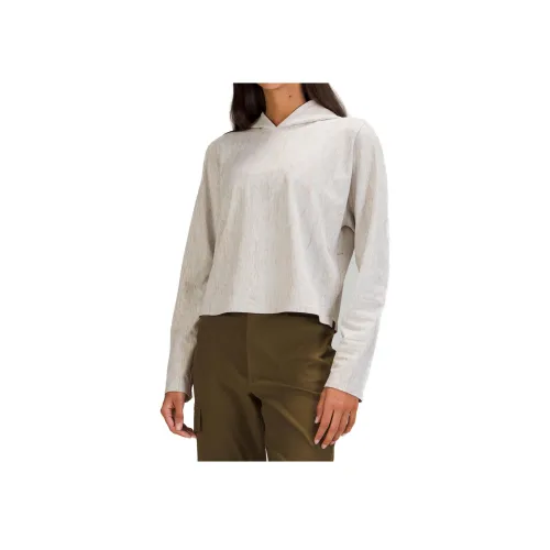 lululemon LAB Свитшот Женские Винтажный Белый Пар Белый