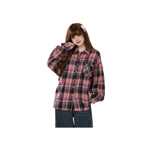 Pirkadat Розовый Унисекс Рубашки