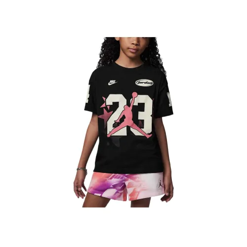 Jordan 23 Jumpman T-Shirt Black Teenagers