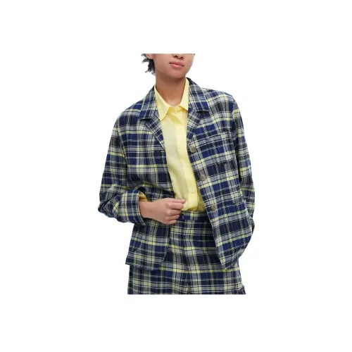 UNIQLO Темно-синий Женские офисные костюмы