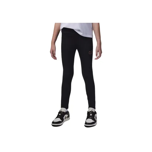 Джордан Леггинсы Подростки Черный