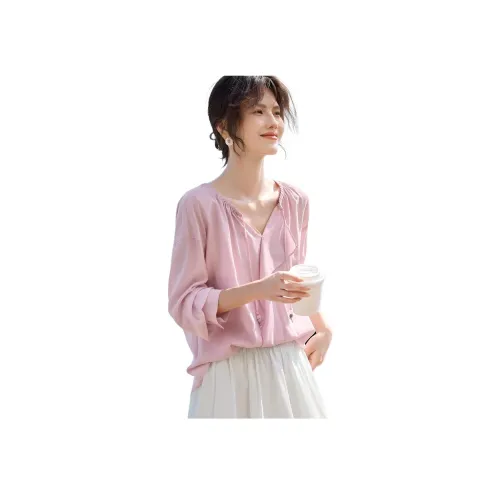 XWI Розовые Женские Рубашки