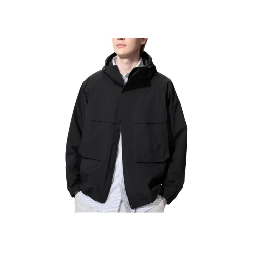 UNIQLO Черные Унисекс Куртки