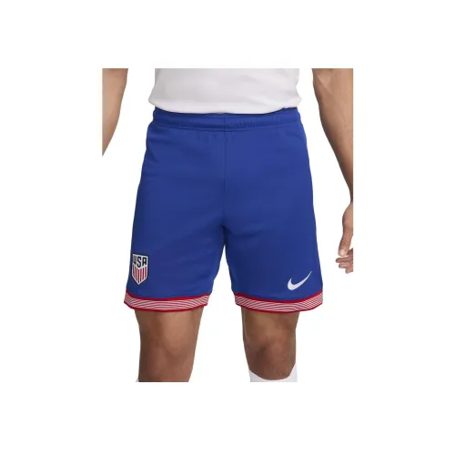 nike Dri Fit USMNT 2024 Stadium Дом Футбол Низ Мужской Синий
