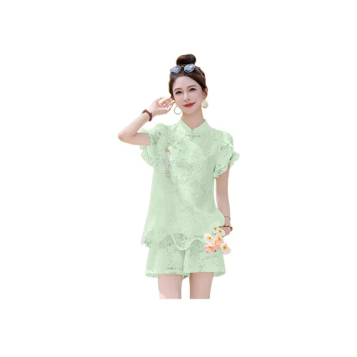 MJ Весенний Летний Повседневный Костюм Женский