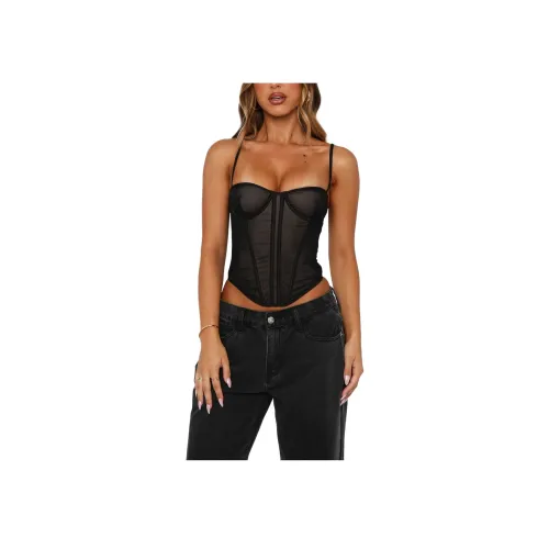 WHITE FOX Traitor Bustier Топ на бретелях Женский