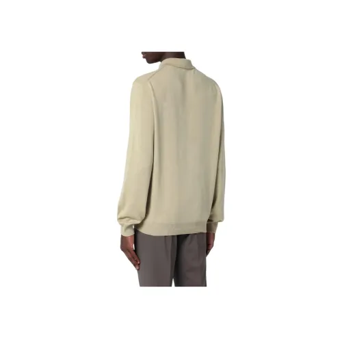 Loro Piana Бежевая Мужская Рубашка Поло
