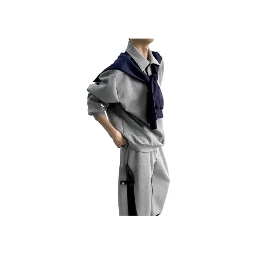 SOUL WORKER Серый Унисекс Свитшоты