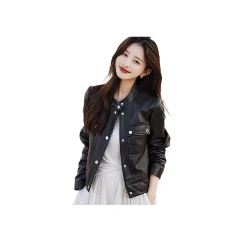 BILISISHANYANG Куртка из натуральной кожи женская