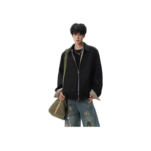 ZUOFEILI Черный Унисекс Куртки